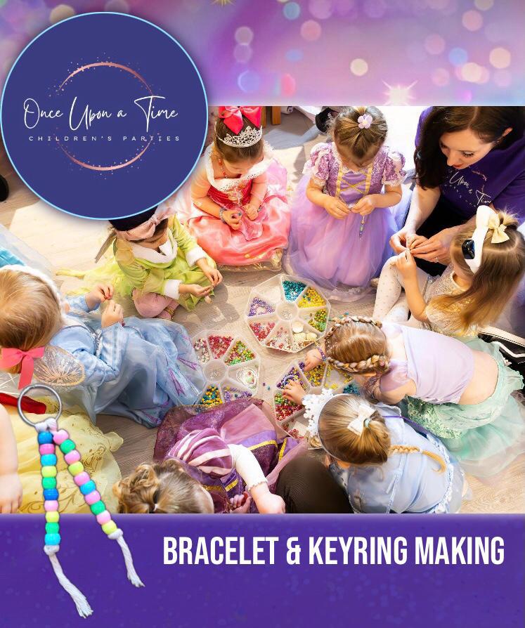 Bracelet and keyring decorating