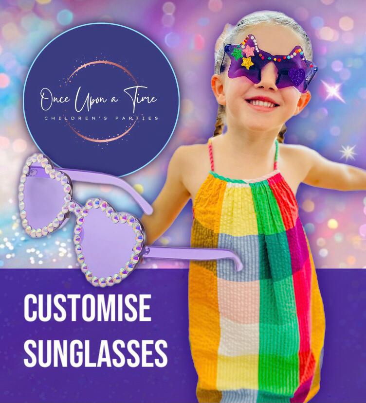 Sunglasses decorating